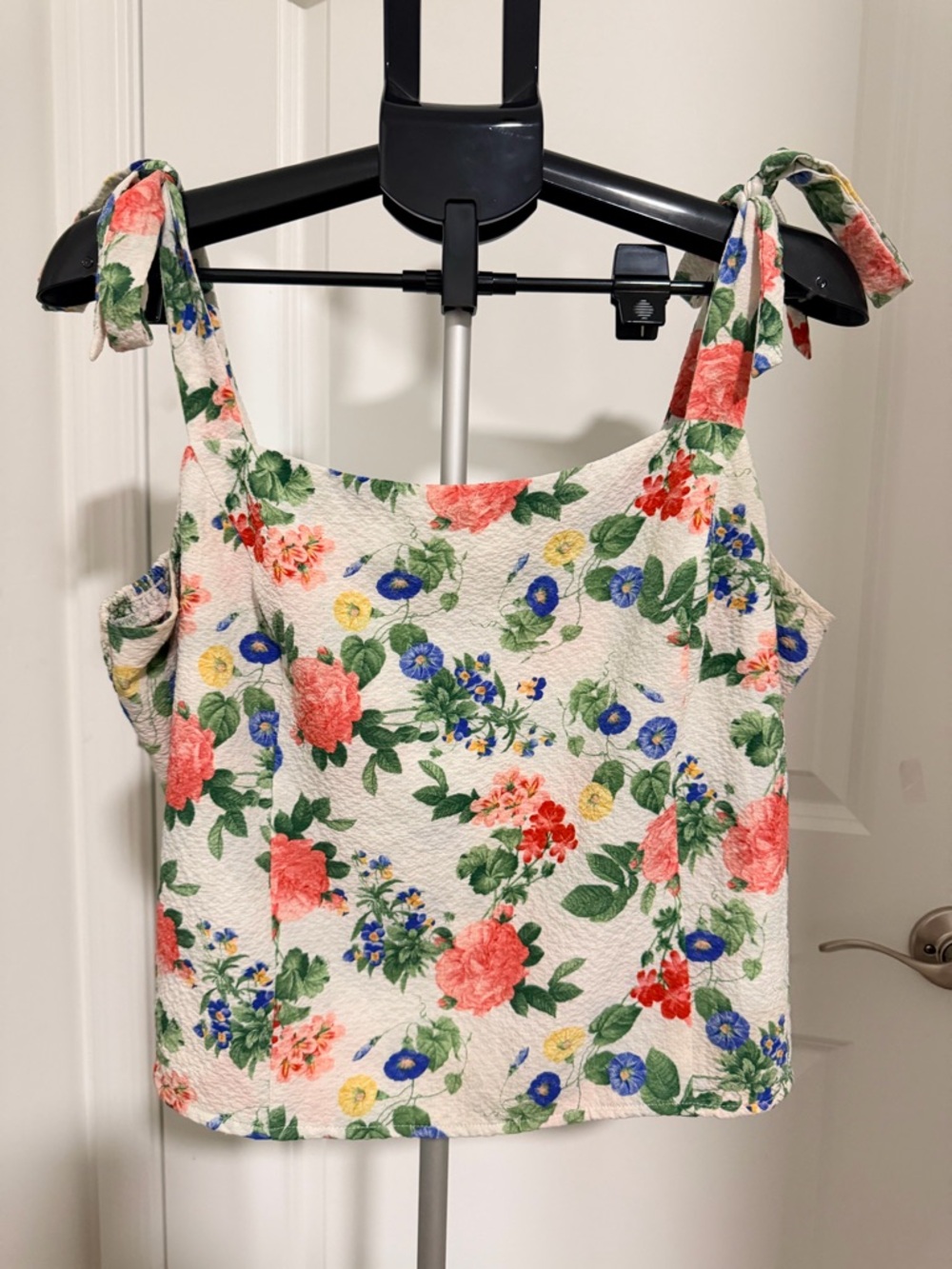 Old Navy | Floral Tie-Shoulder Sundress Top - Pink & Multicolor Flowers
